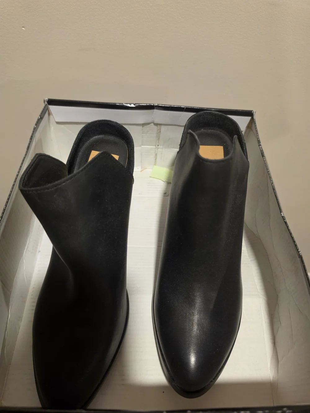 Dolce Vita Men's Black Slip-On Leather Shoes